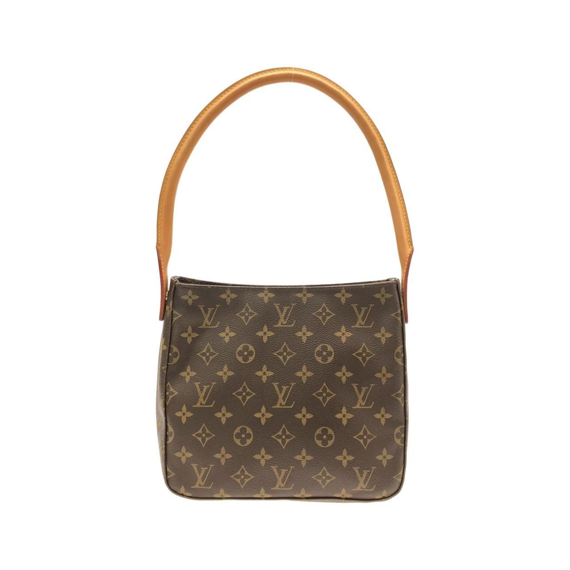 Louis Vuitton Marron Coated Canvas Shoulder Bag