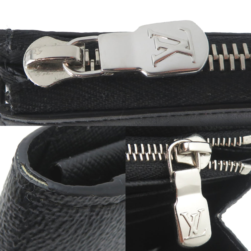 Louis Vuitton Black Damier Graphite Long Wallet