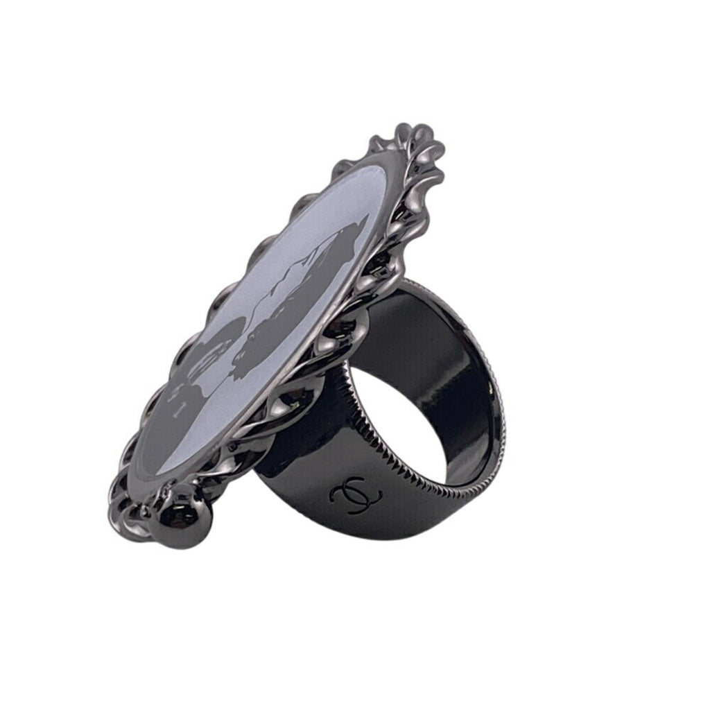 Chanel Metal Band Ring