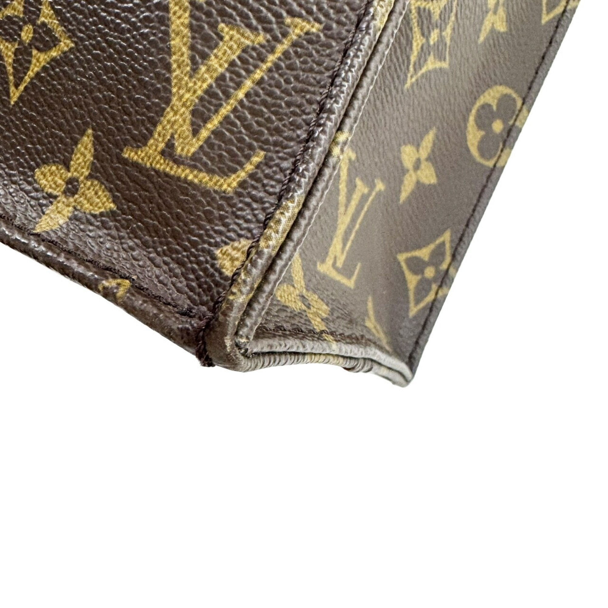 Louis Vuitton Monogram Brown Monogram Handbag Tote Bag
