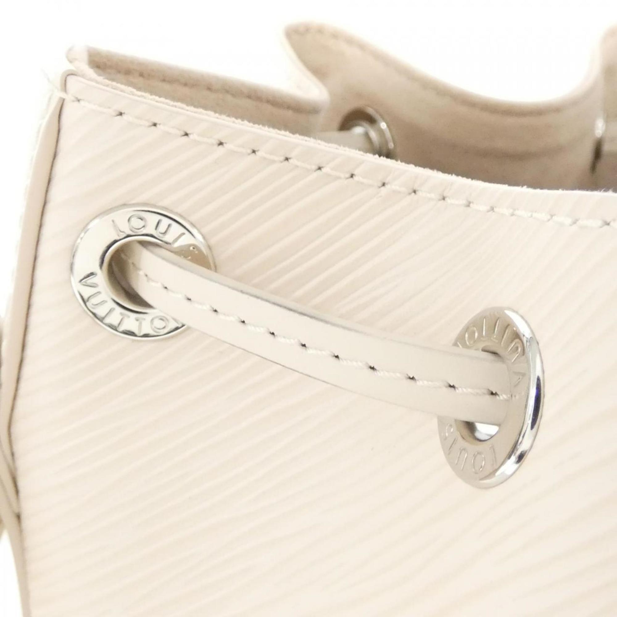 Louis Vuitton White Leather Handbag