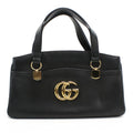 Gucci Black Leather Handbag (Pre-Owned)