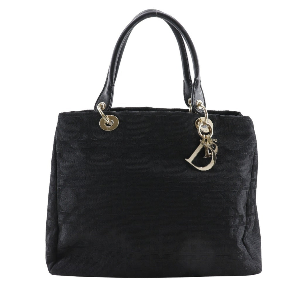 Christian Dior Black Nylon Canvas Tote Bag (Pre-Owned)