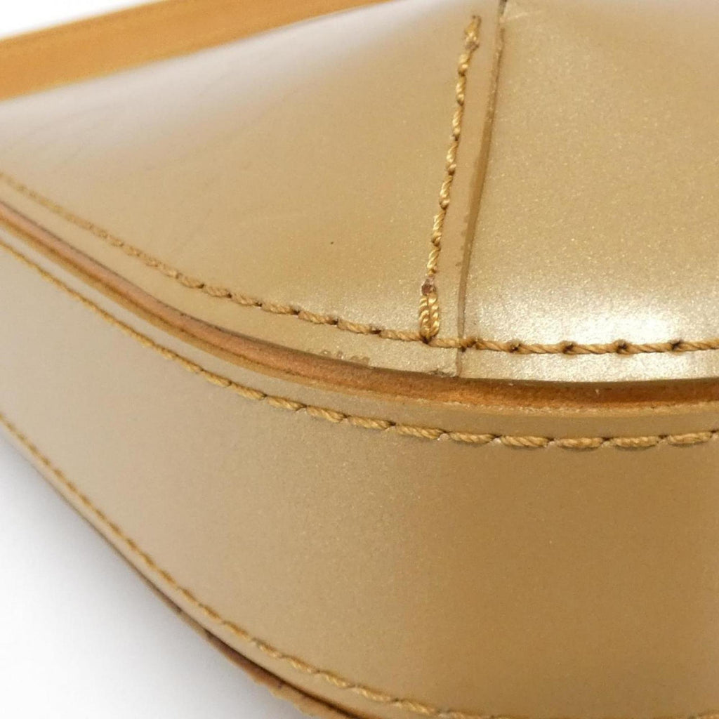Louis Vuitton Gold Leather Shoulder Bag