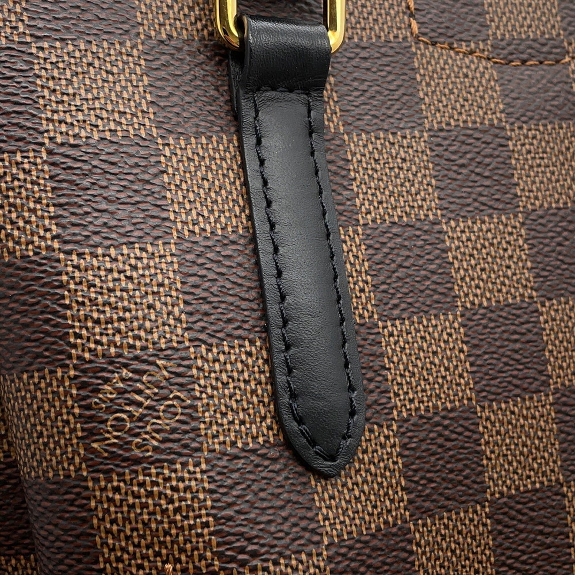 Louis Vuitton Damier Damier Canvas Ebene Damier Canvas Handbag Shoulder Bag