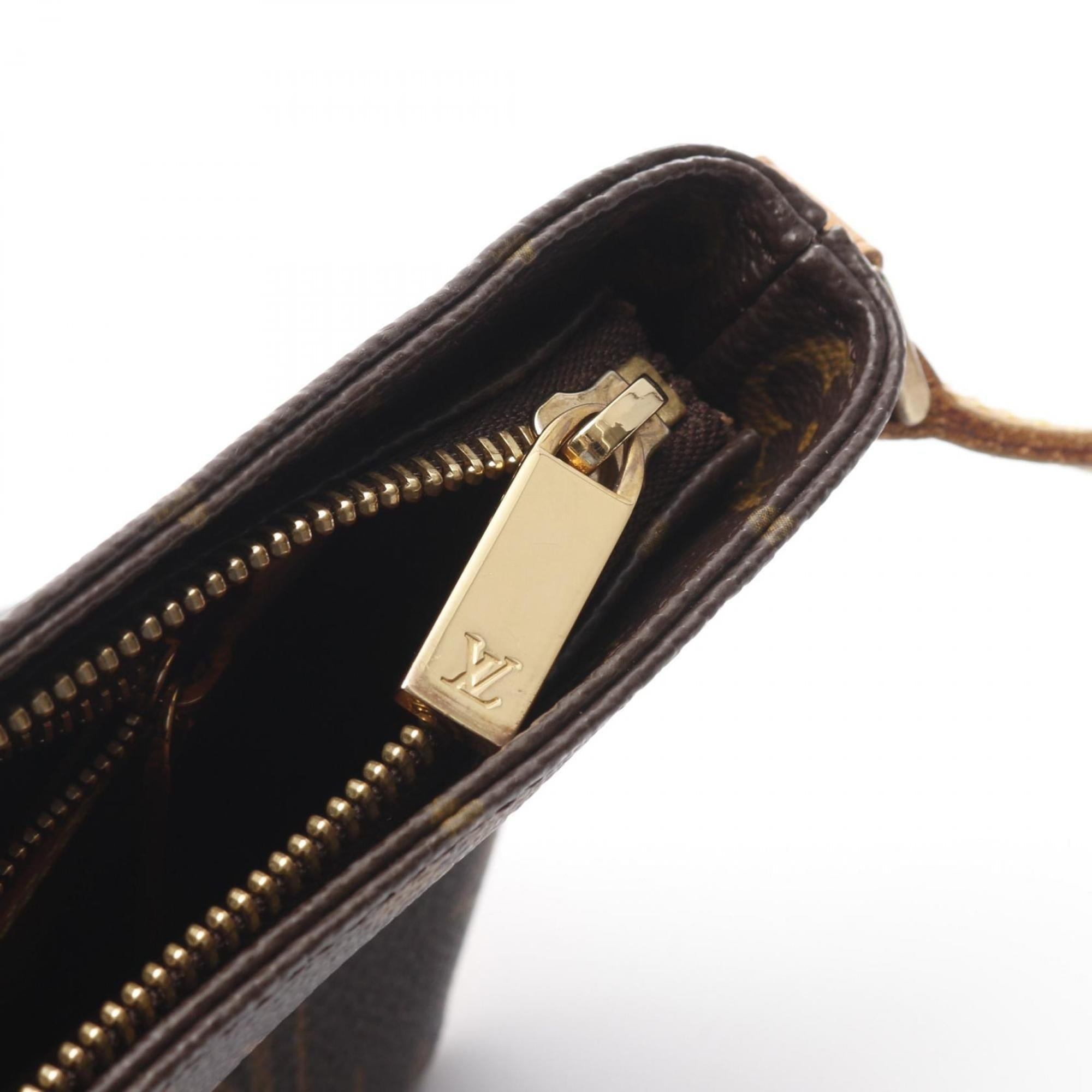 Louis Vuitton Brown Coated Canvas Pvc Monogram Leather Shoulder Bag