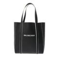 Balenciaga Black Leather Tote