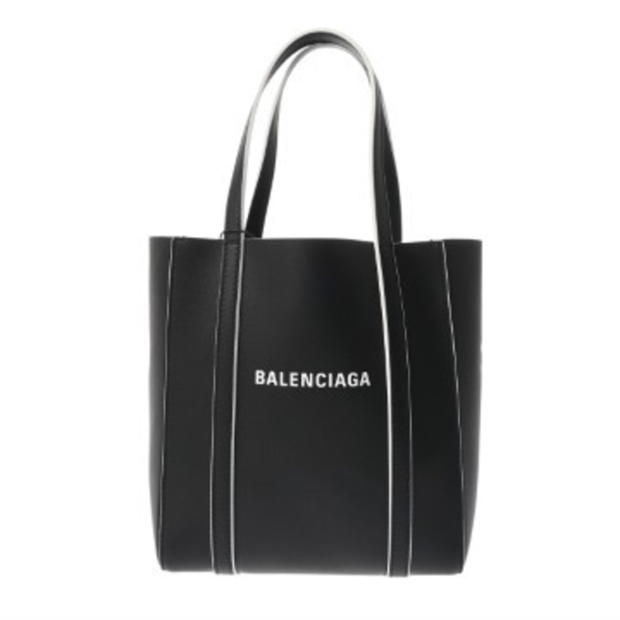 Balenciaga Black Leather Tote