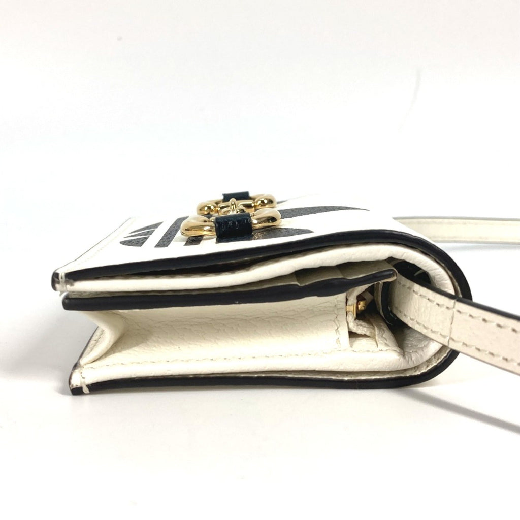Gucci White Leather Wallet (Bi-Fold) (Pre-Owned)