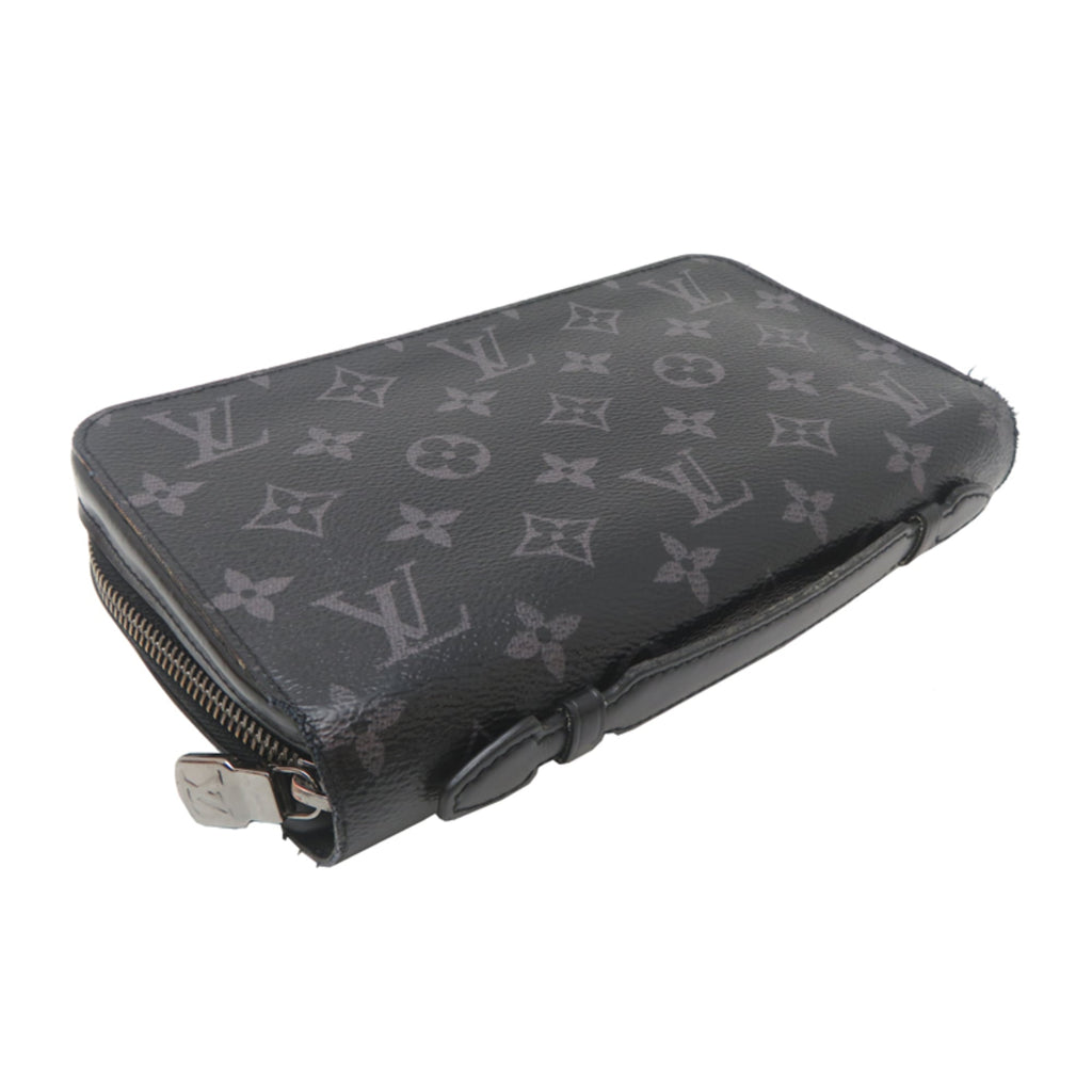 Louis Vuitton Black Monogram Eclipse Clutch Bag