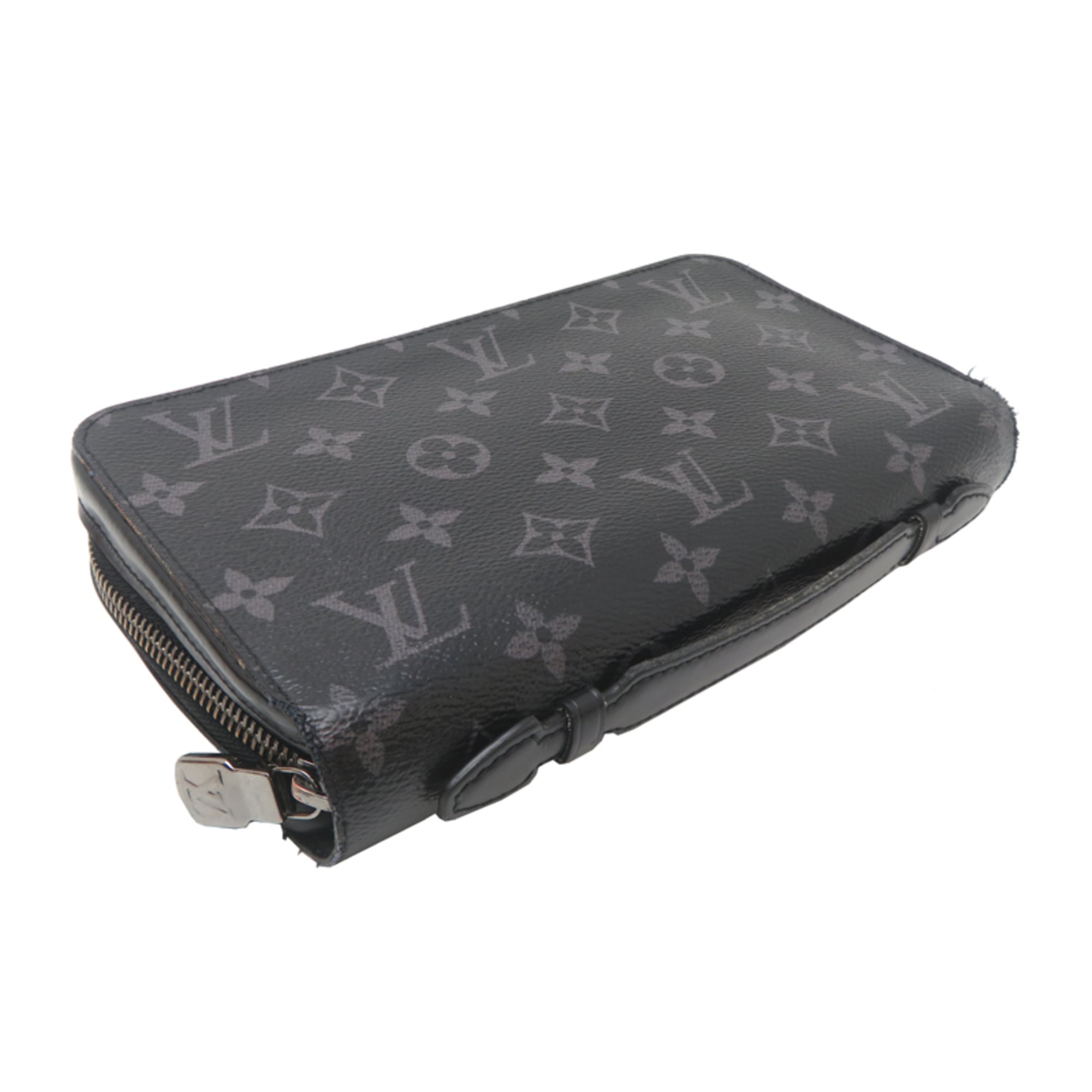 Louis Vuitton Black Monogram Eclipse Clutch Bag