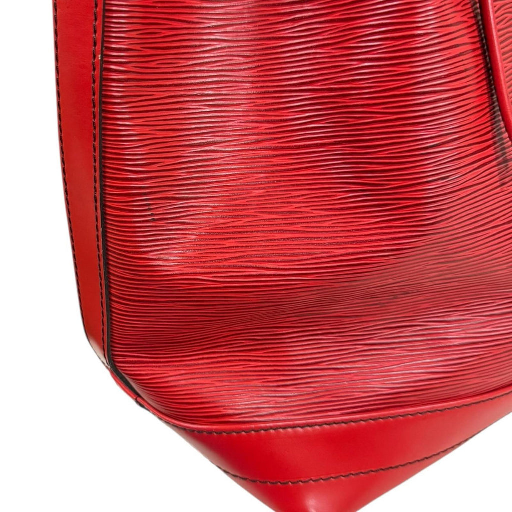 Louis Vuitton Castilian Red Red Color Epi Leather Shoulder Bag