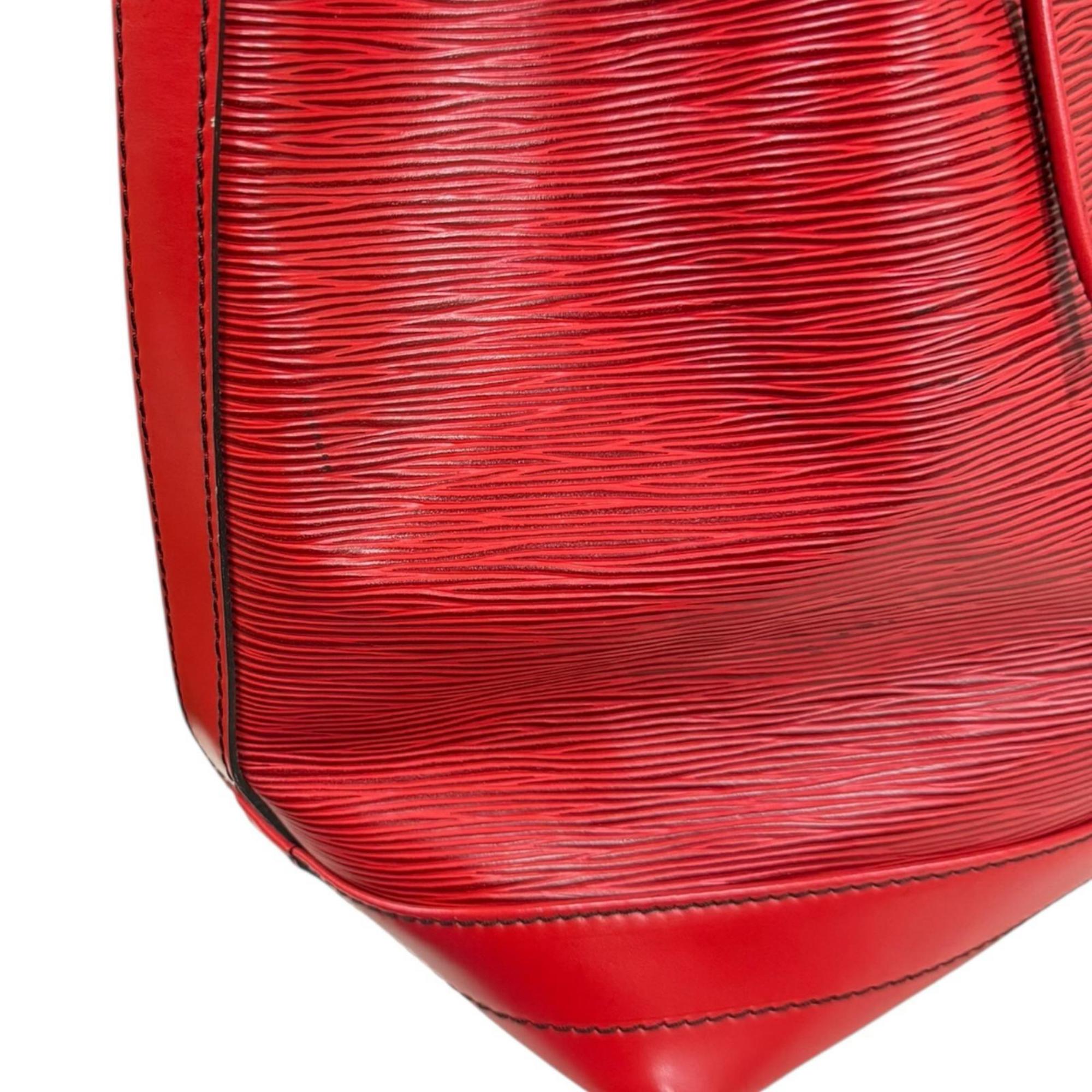 Louis Vuitton Castilian Red Red Color Epi Leather Shoulder Bag