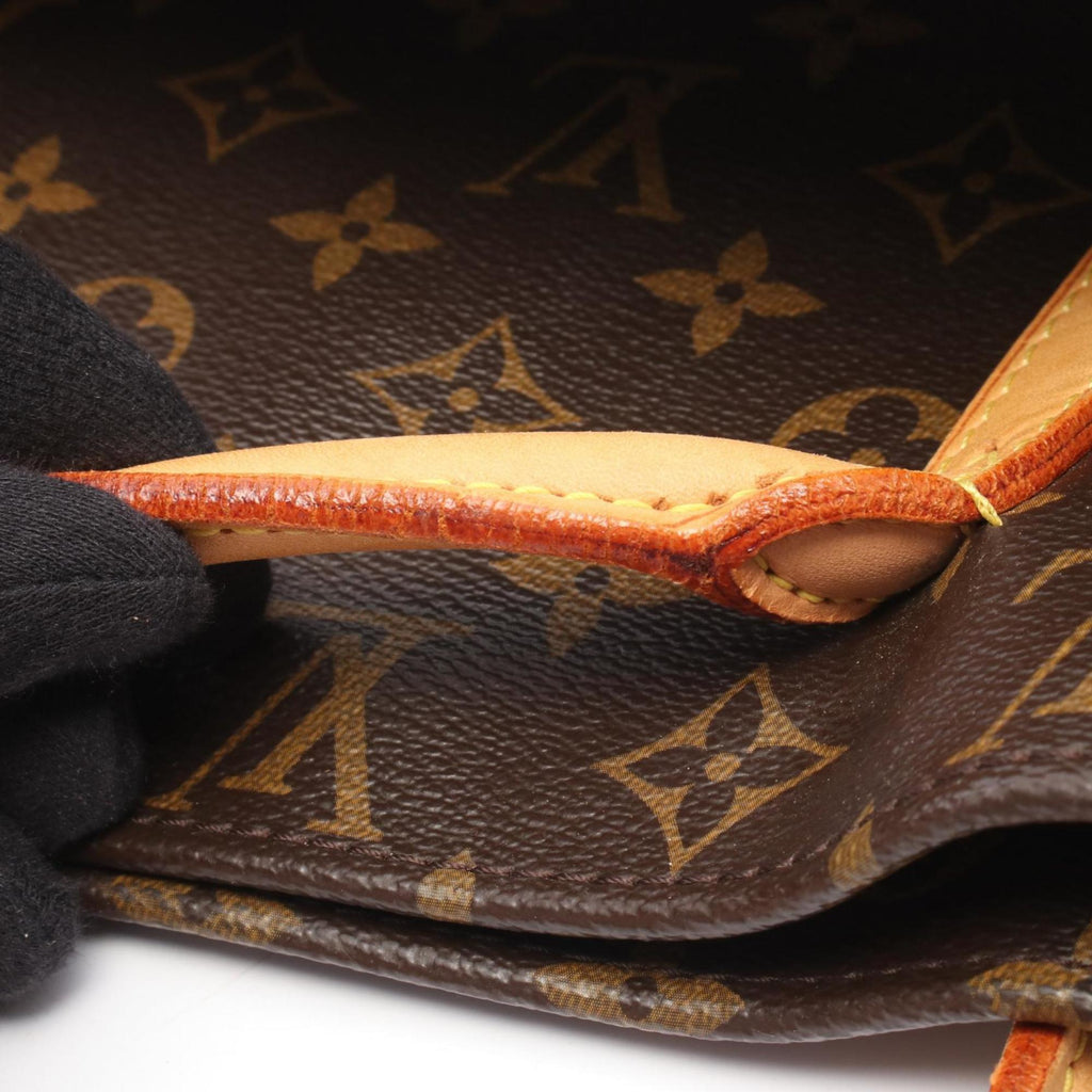 Louis Vuitton Brown Monogram Monogram Leather Tote Bag