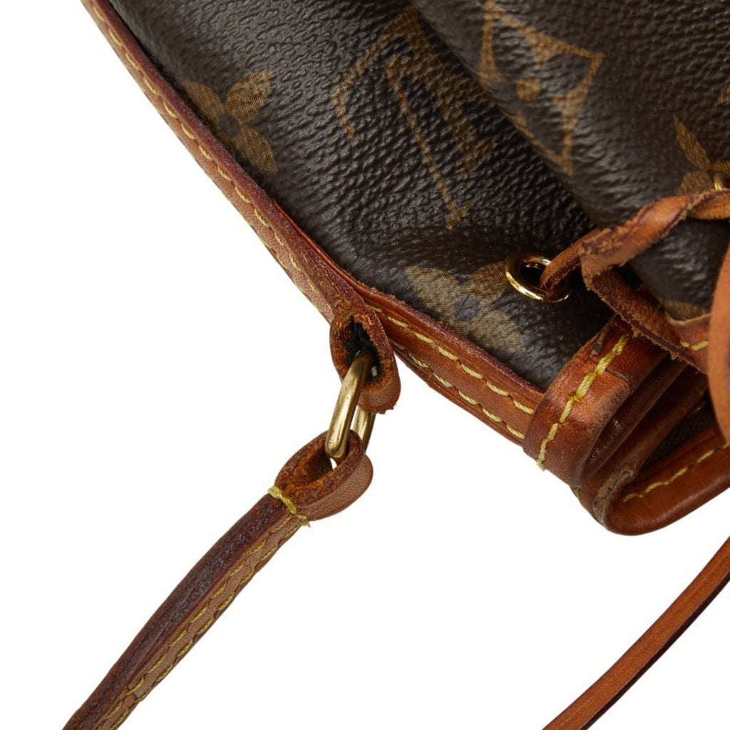Louis Vuitton Brown Pvc Leather Shoulder Bag