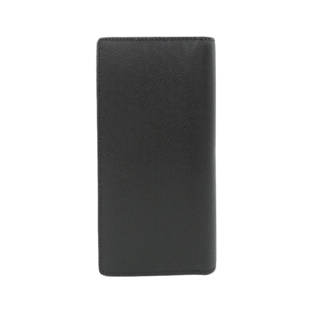 Louis Vuitton Black Leather Long Wallet