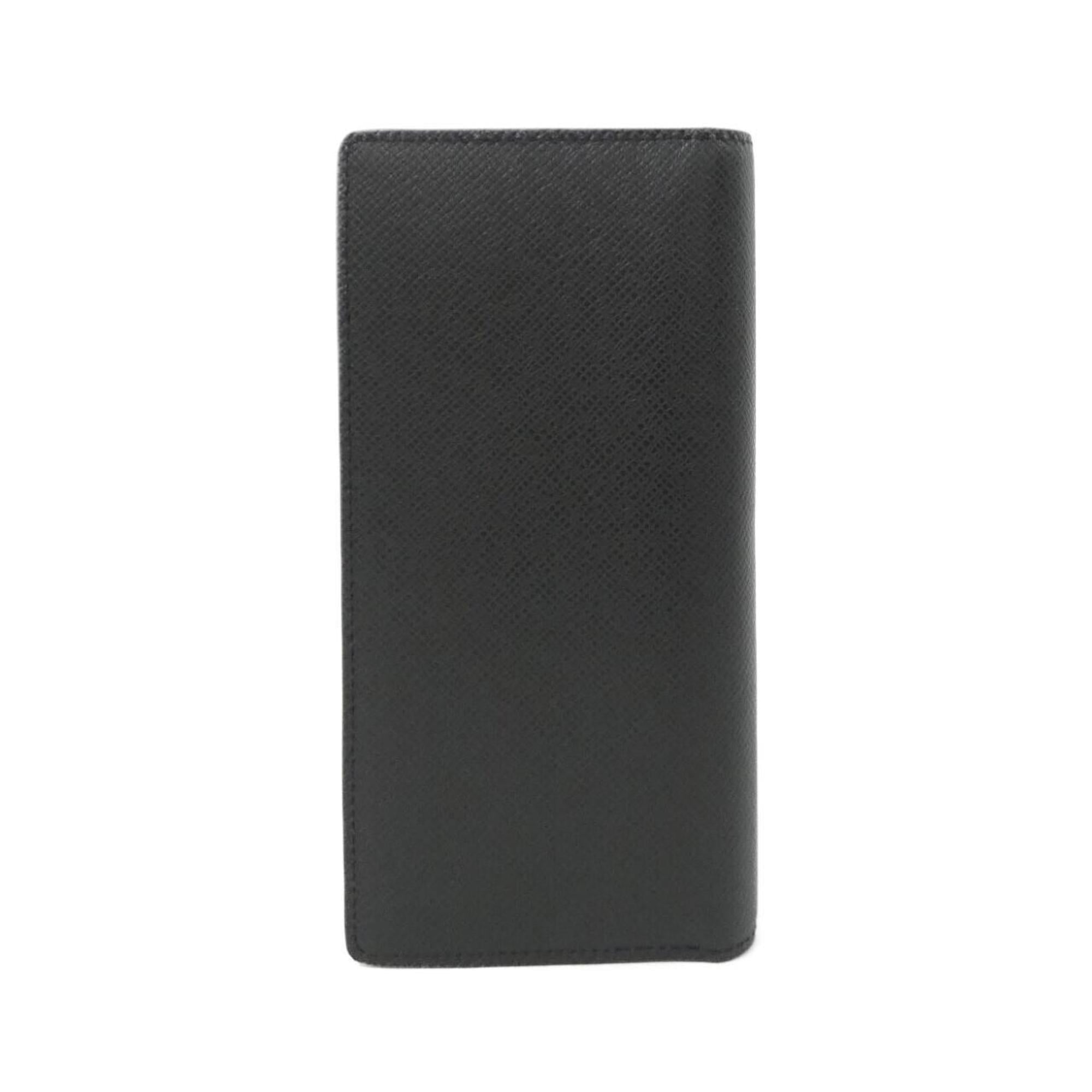 Louis Vuitton Black Leather Long Wallet