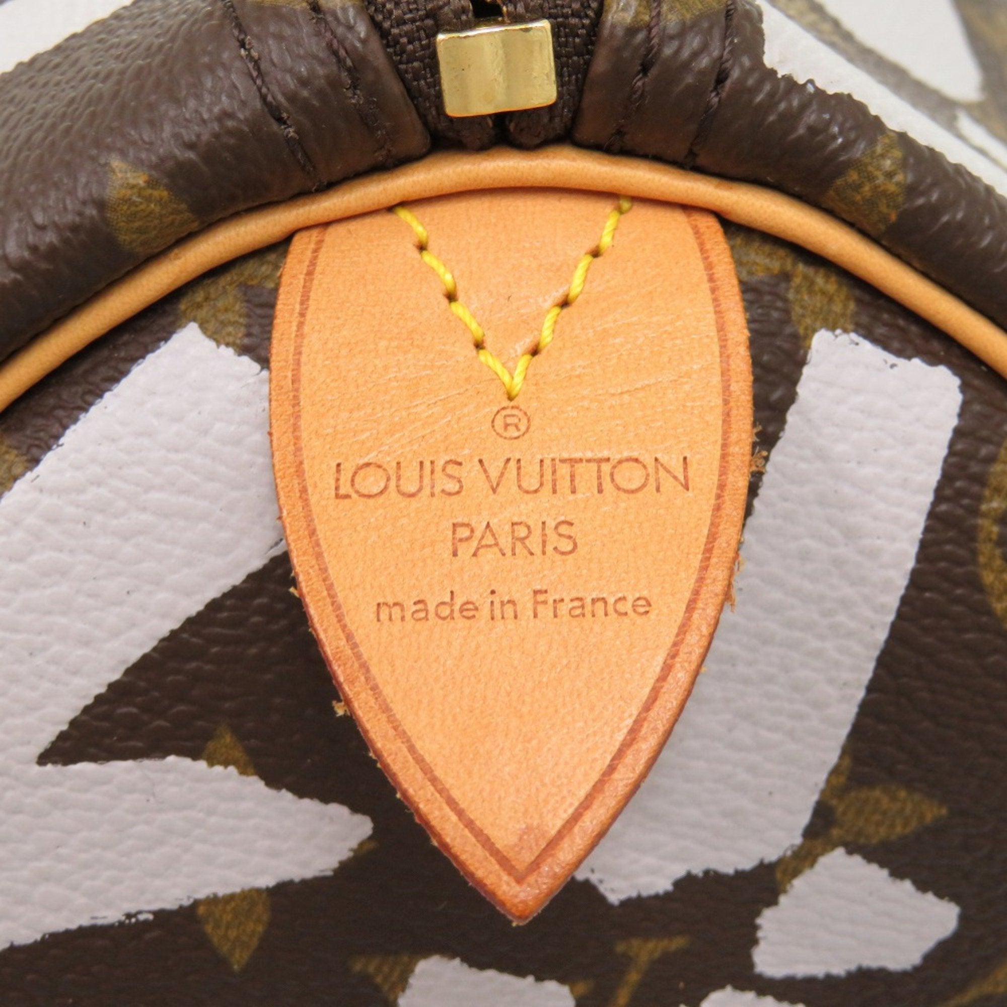 Louis Vuitton Monogram Graffiti Brown Monogram White Monogram Graffiti Monogram Boston Bag