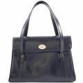 Gucci Black Leather Shoulder Bag Tote Bag (Pre-Owned)