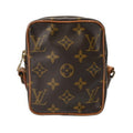 Louis Vuitton Brown Canvas Monogram Shoulder Bag