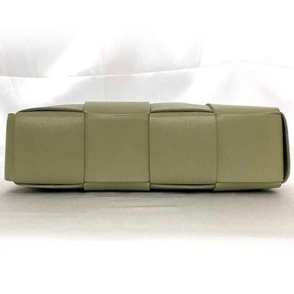 Bottega Veneta Light Green Leather Handbag Shoulder Bag