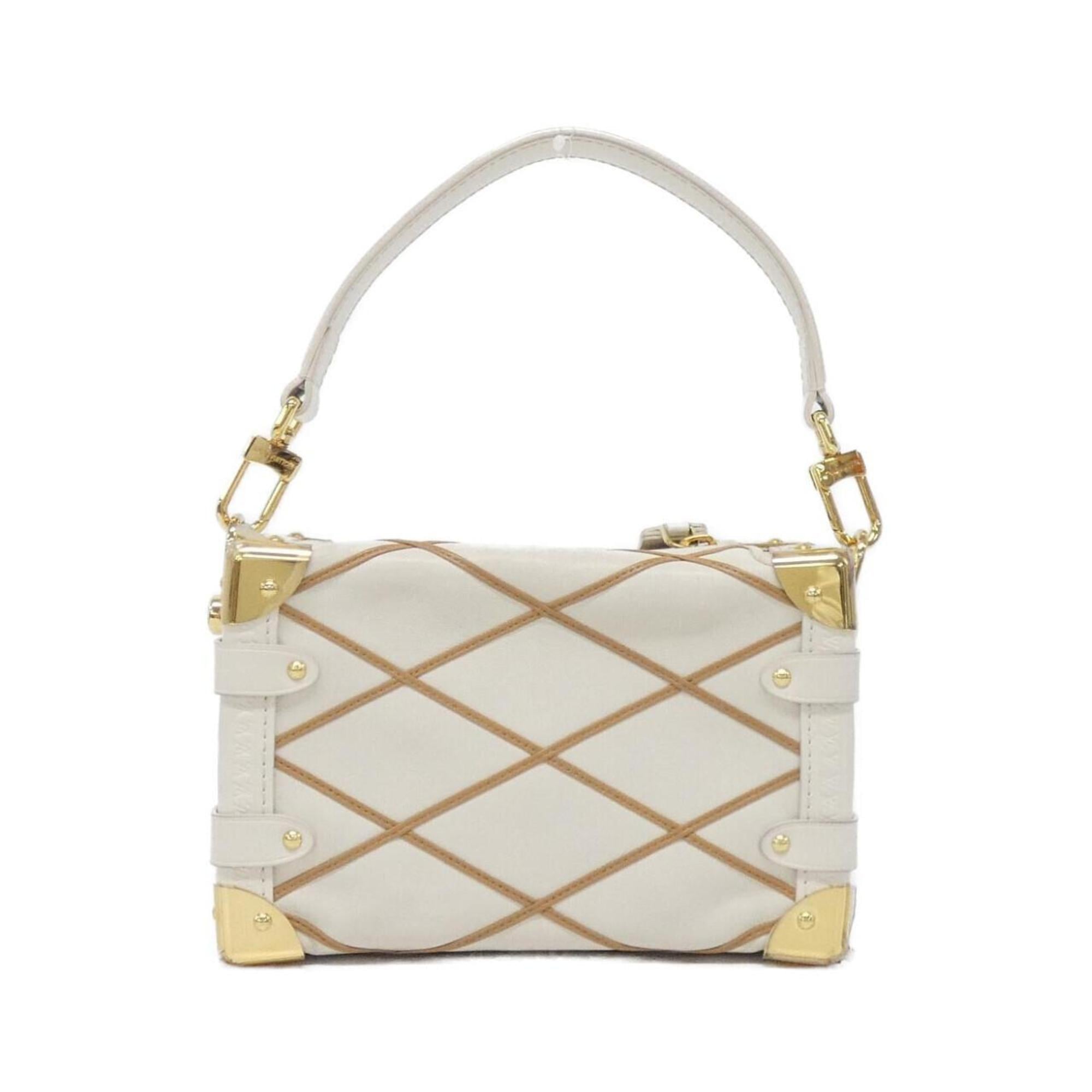 Louis Vuitton White Leather Shoulder Bag