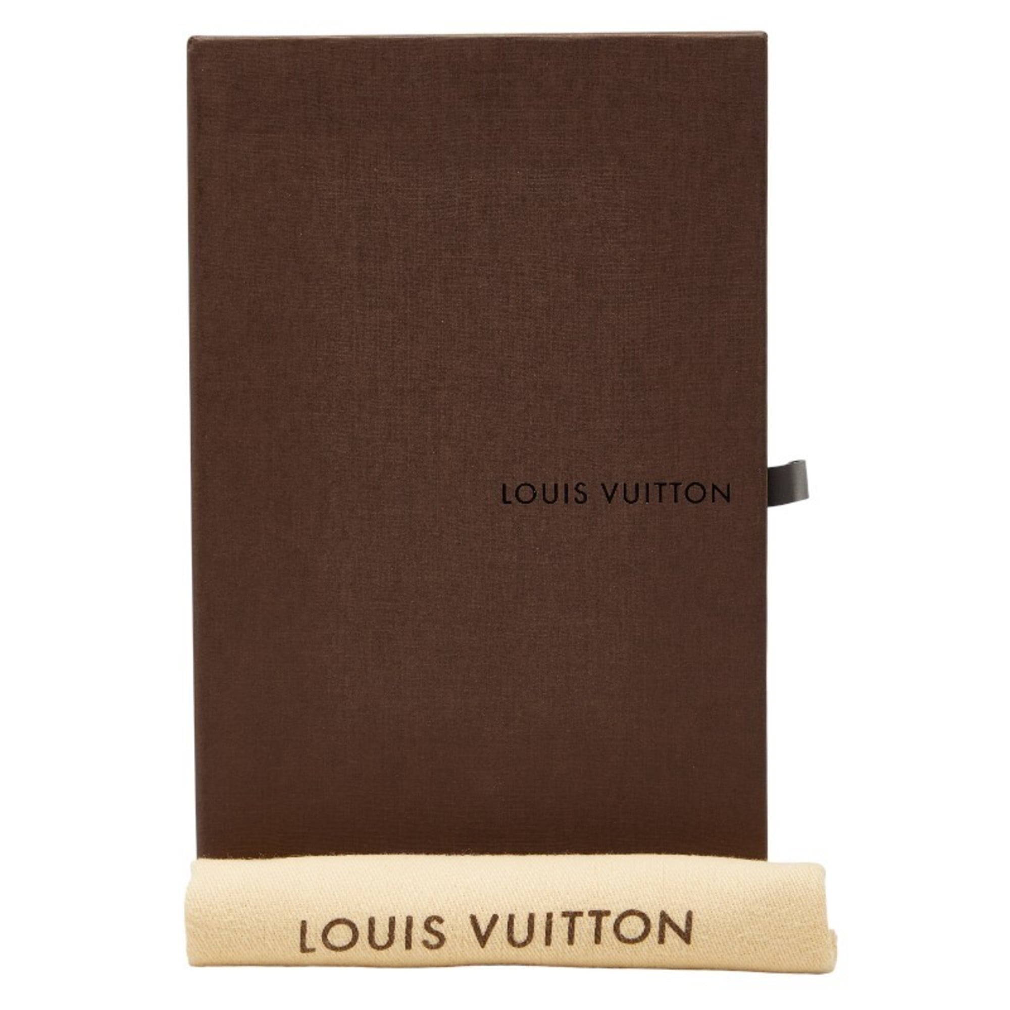 Louis Vuitton Brown Pvc Long Wallet