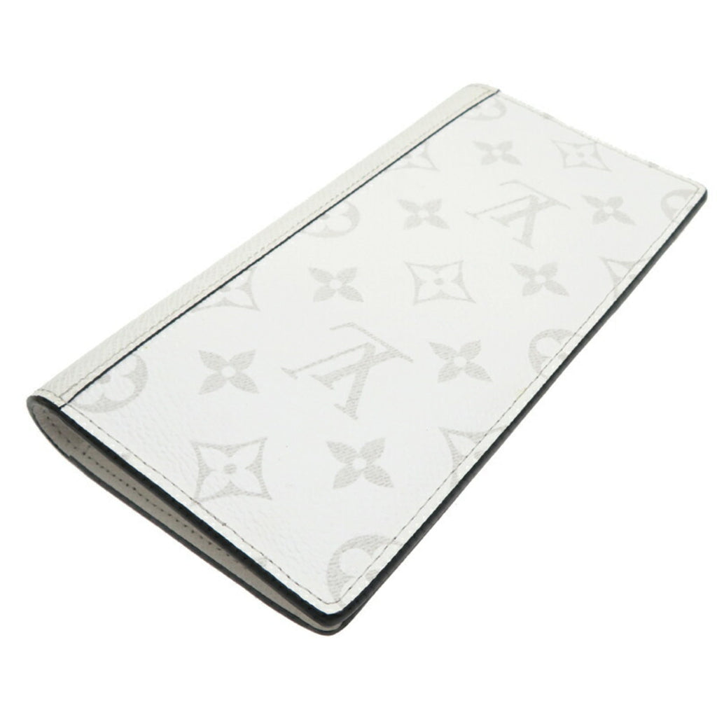 Louis Vuitton White Taigarama Long Wallet