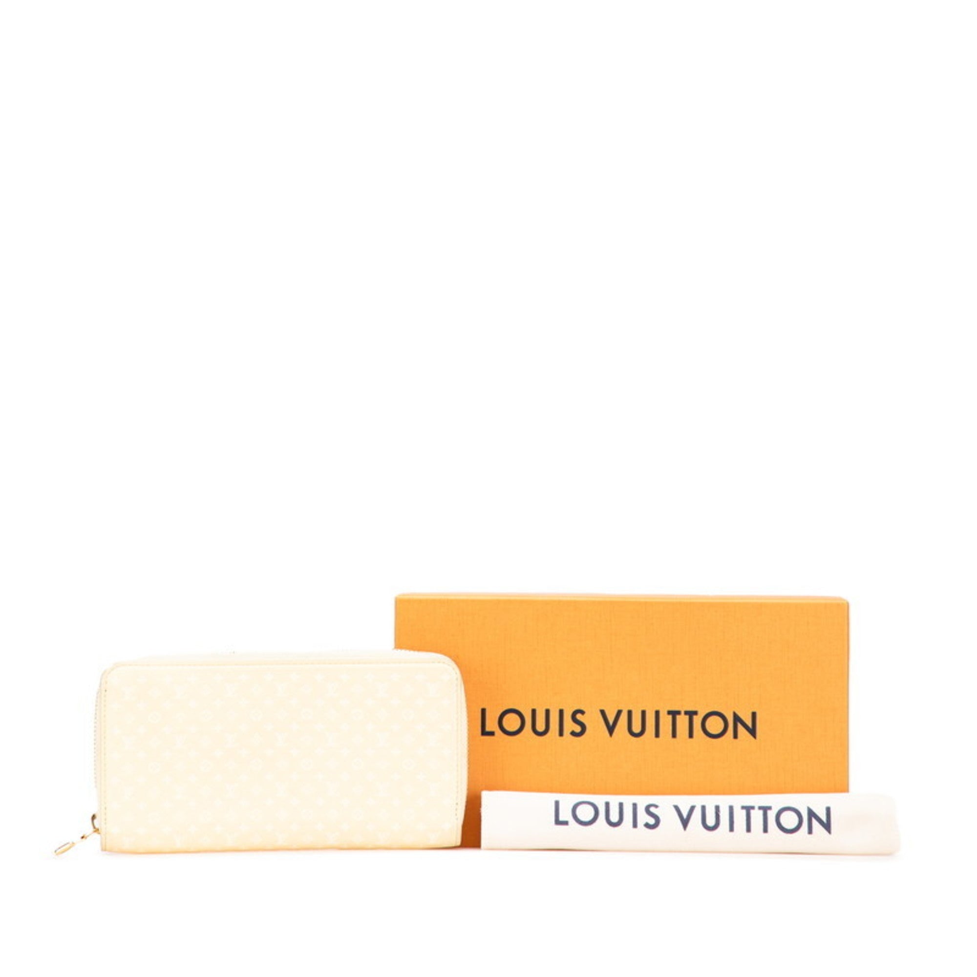 Louis Vuitton Yellow Leather Coin Purse/Coin Case