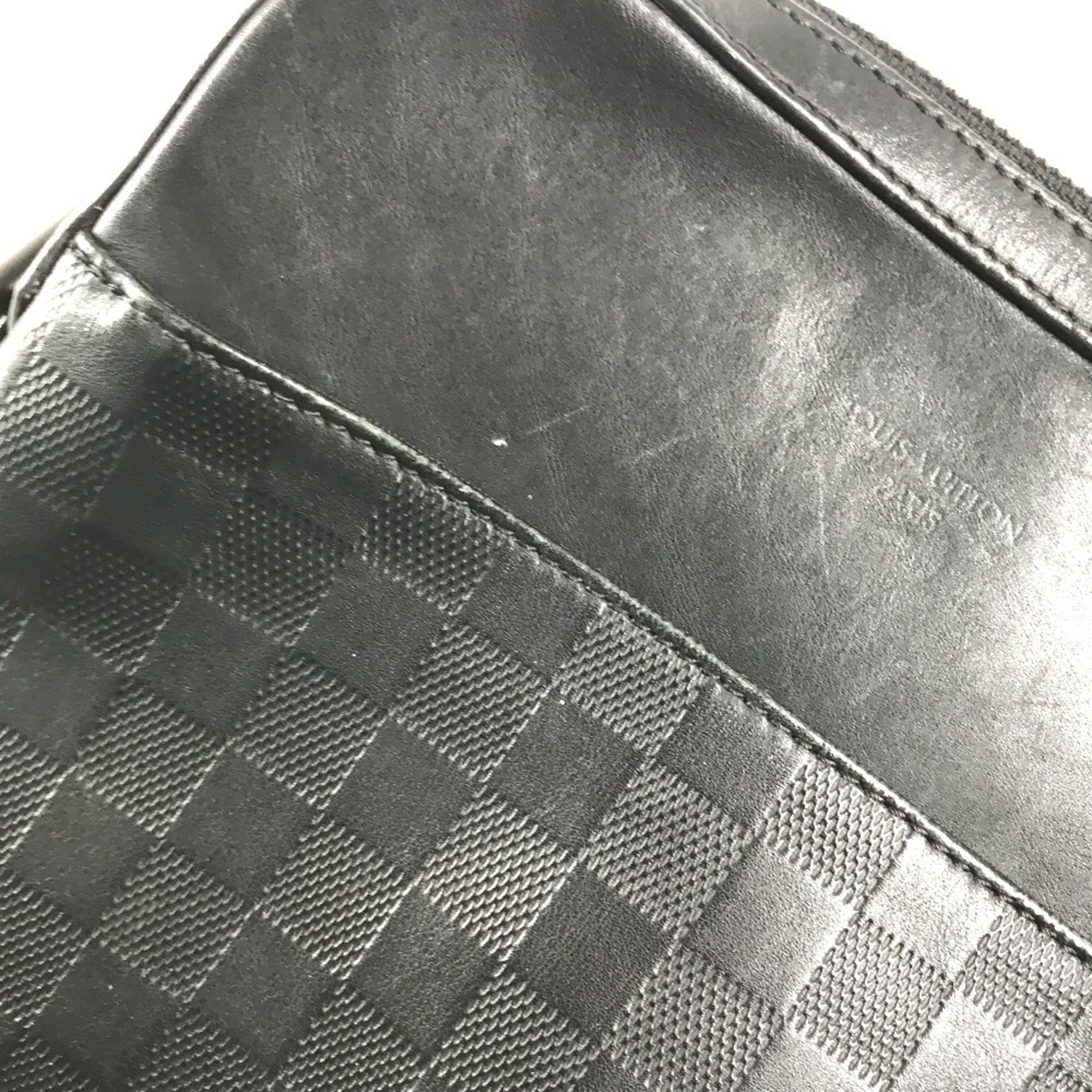 Louis Vuitton Black Damier Infini Pochette Shoulder Bag