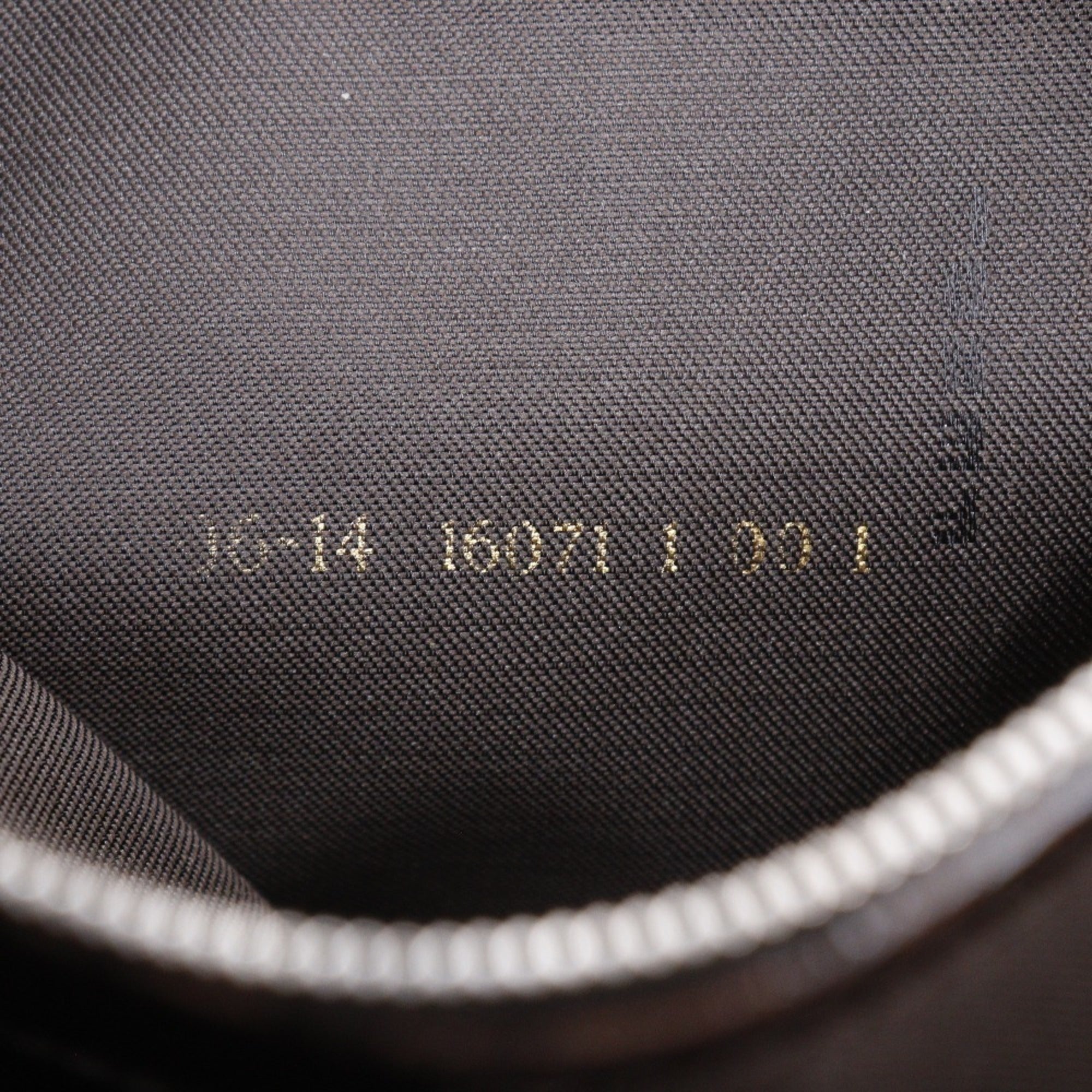 Fendi Brown Nylon Canvas Shoulder Bag