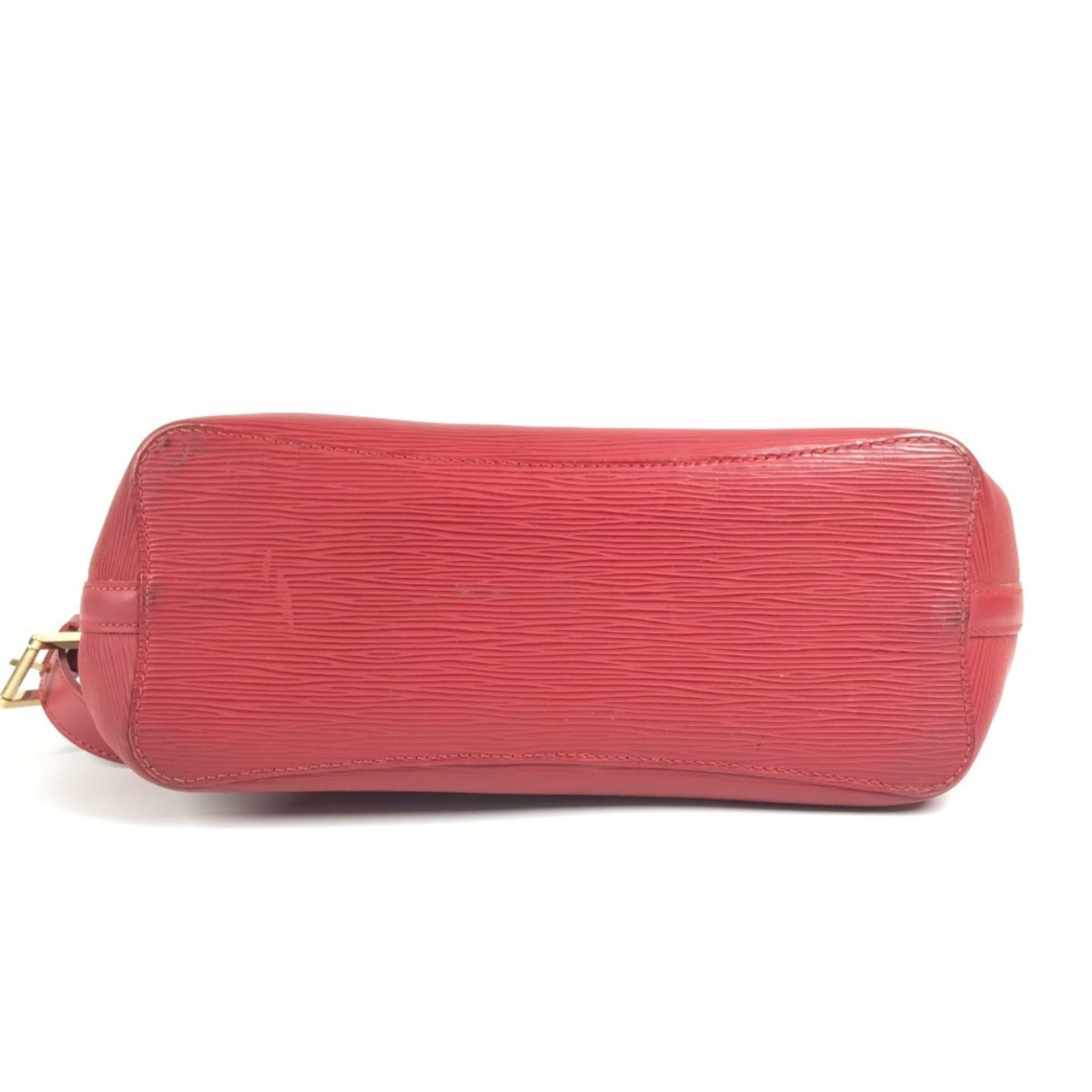 Louis Vuitton Red Color Epi Leather Shoulder Bag