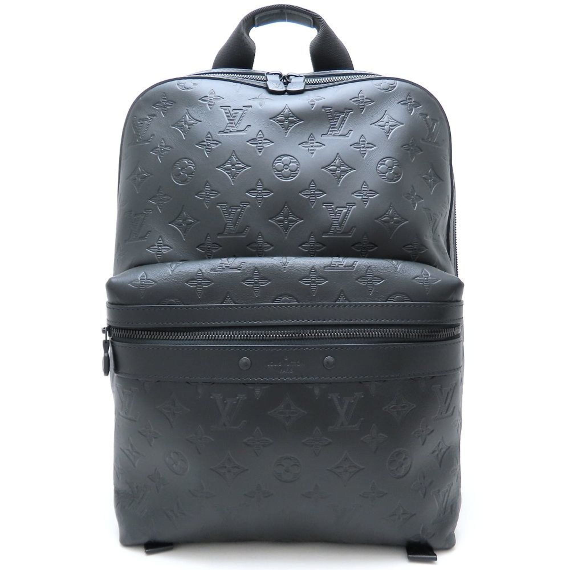 Louis Vuitton Monogram Shadow Noir Leather Backpack