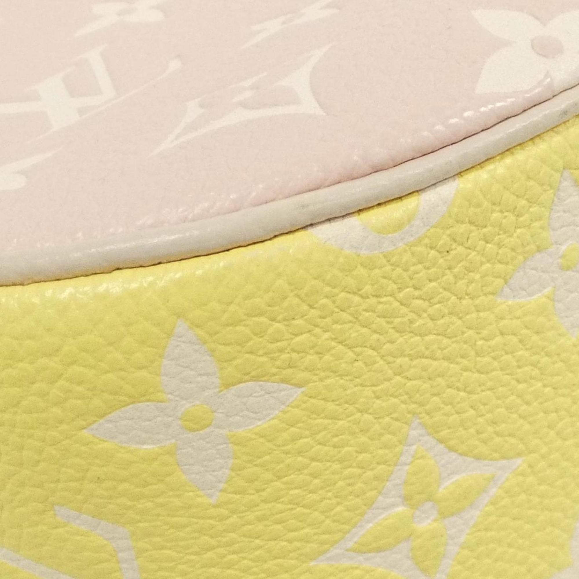 Louis Vuitton Beige Leather Shoulder Bag