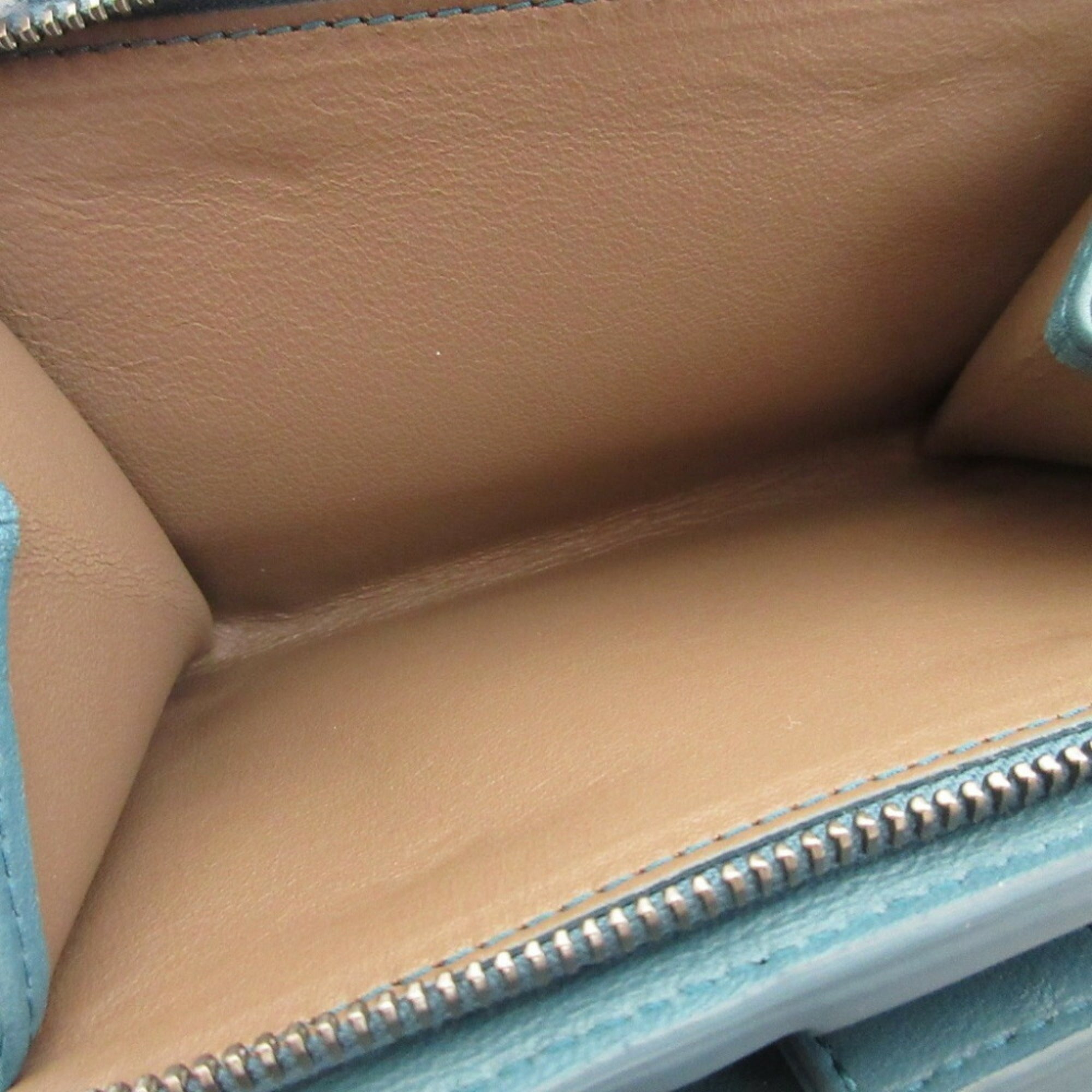 Bottega Veneta Blue Leather Wallet (Bi-Fold)