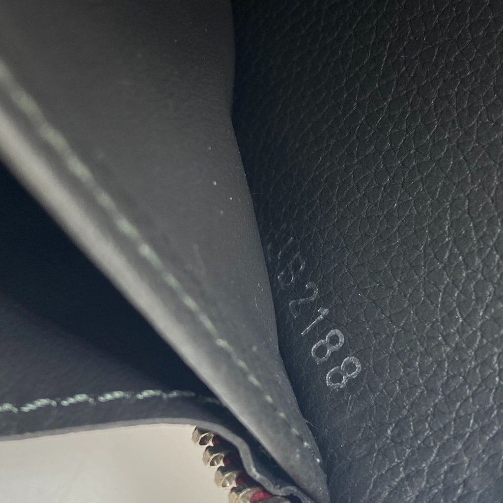 Louis Vuitton Wine Leather Long Wallet