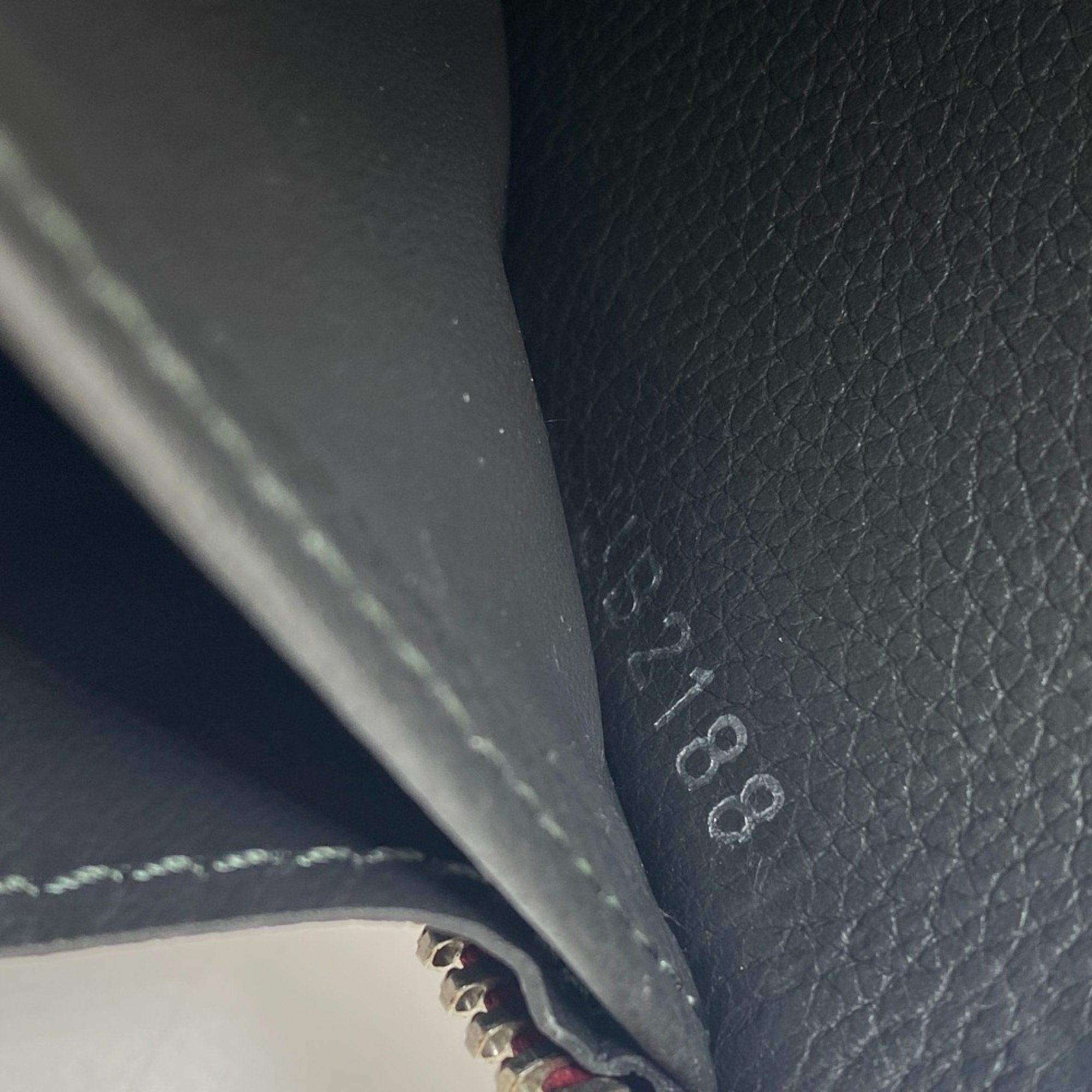 Louis Vuitton Wine Leather Long Wallet