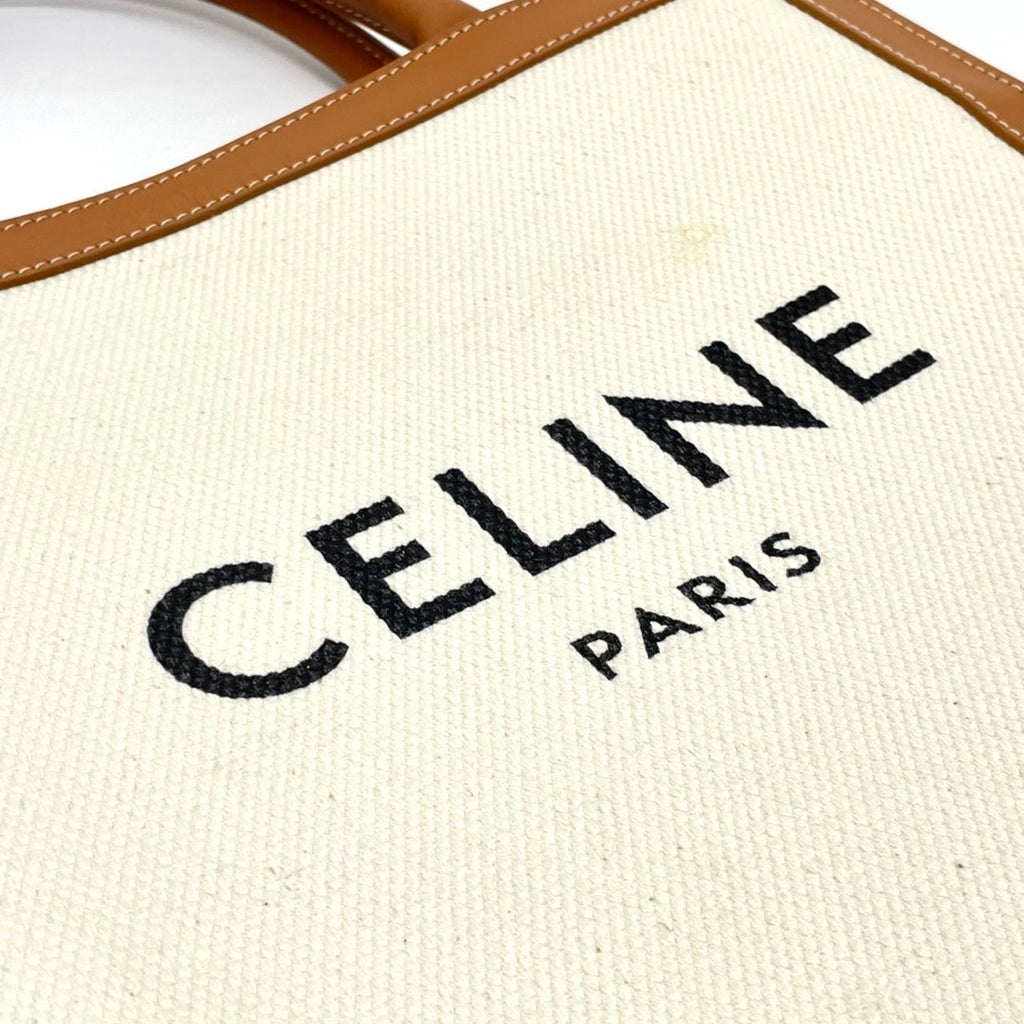 Celine White Leather Shoulder Bag