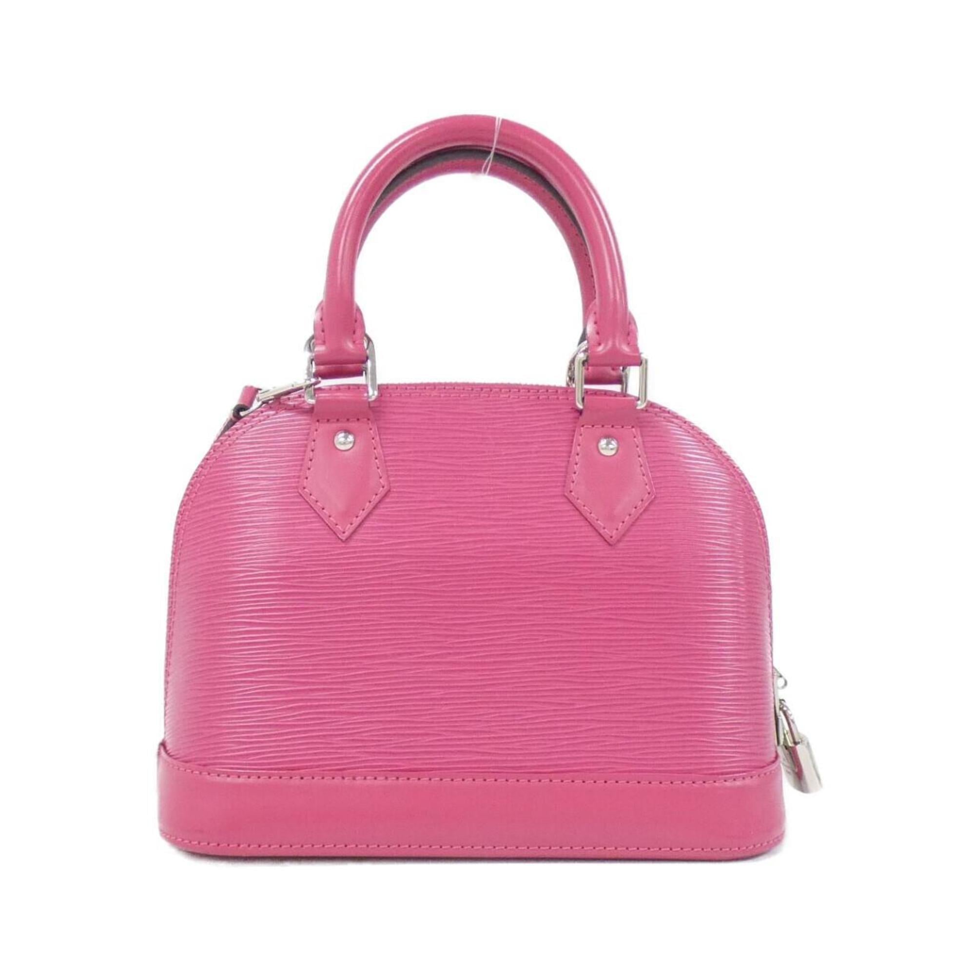 Louis Vuitton Fuchsia Pink Leather Handbag
