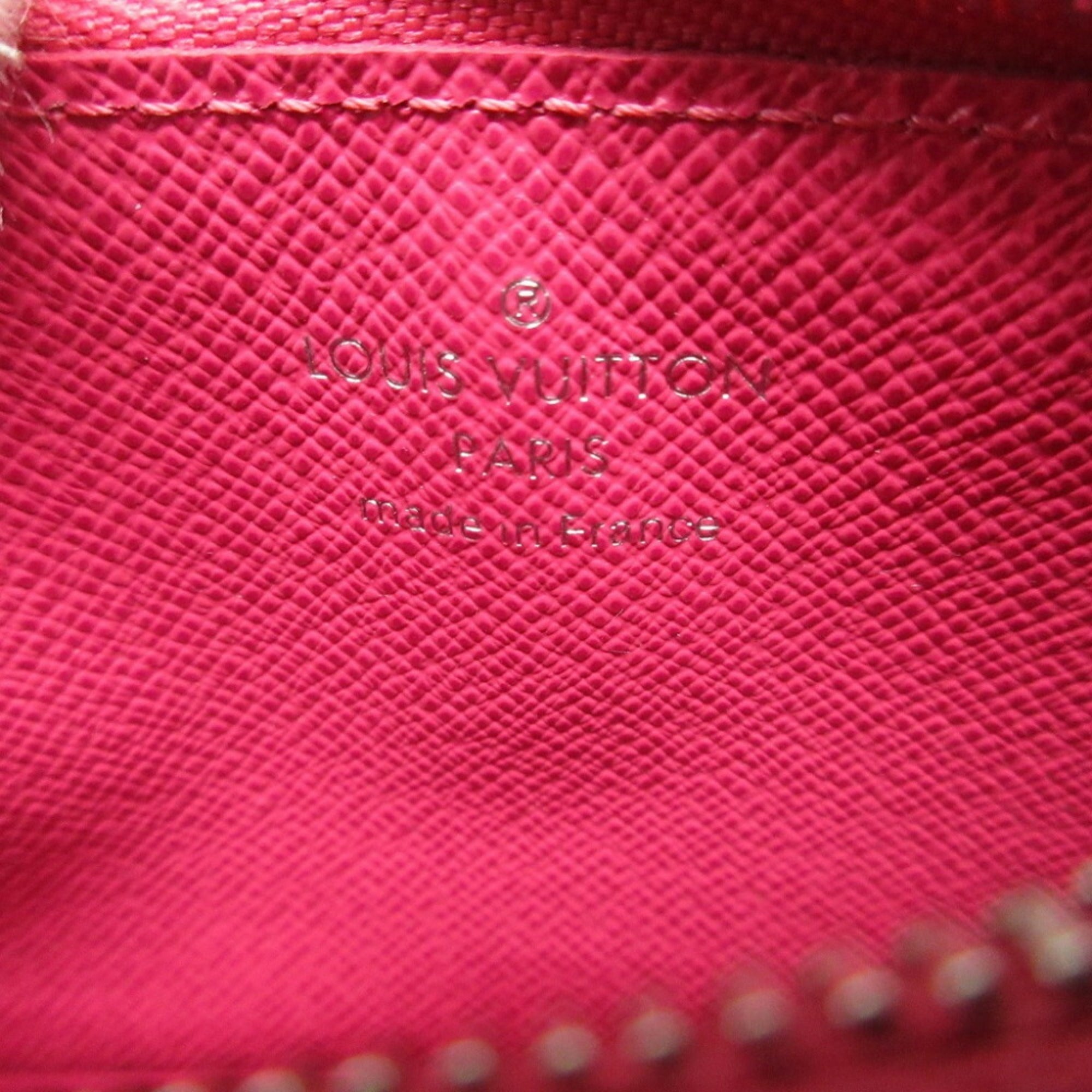Louis Vuitton Pink Epi Leather Coin Purse/Coin Case