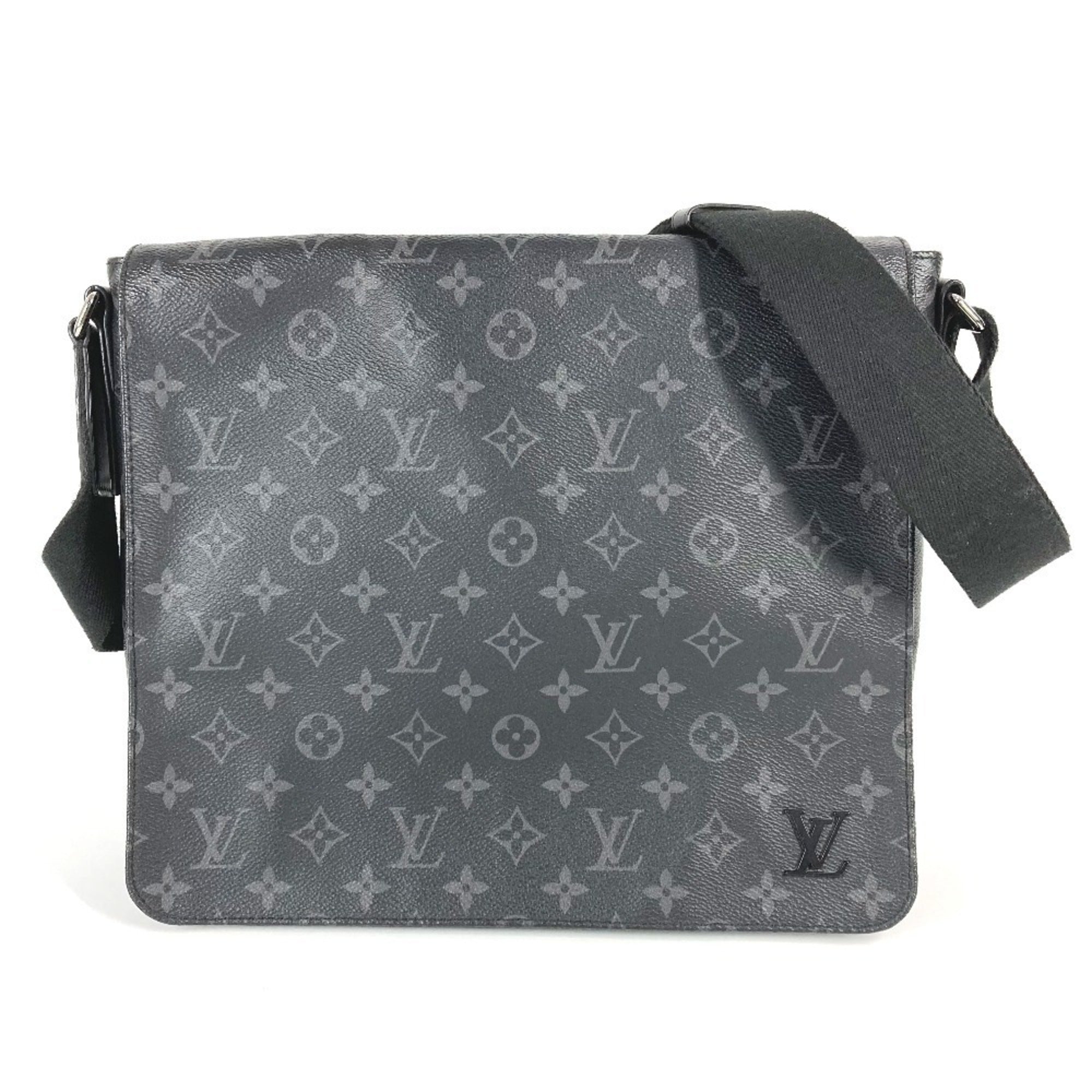 Louis Vuitton Black Monogram Eclipse Monogram Eclipse Shoulder Bag