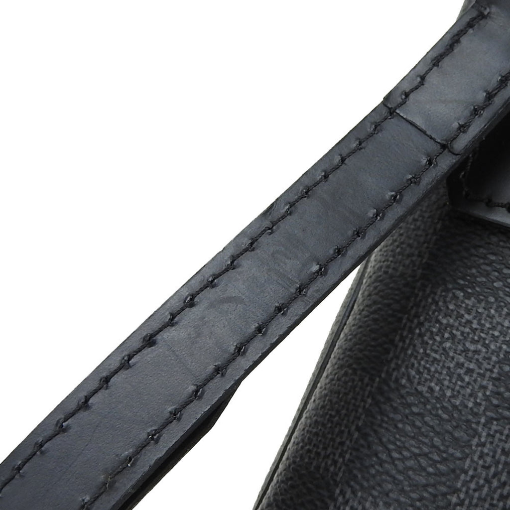 Louis Vuitton Damier Graphite Black Gray Damier Graphite Pochette Shoulder Bag