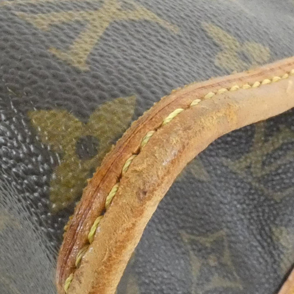 Louis Vuitton Brown Coated Canvas Handbag