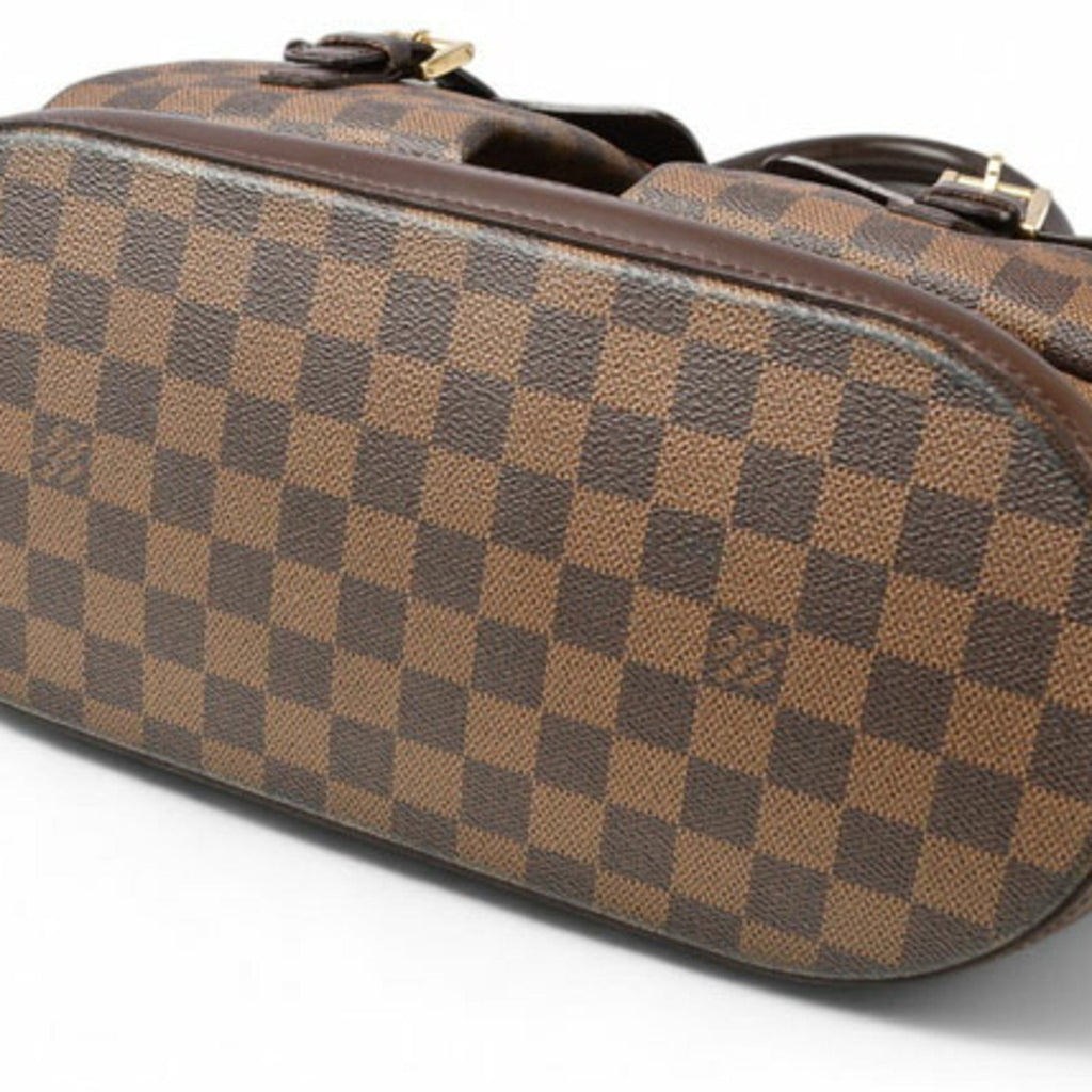 Louis Vuitton Damier Canvas Ebene Damier Canvas Shoulder Bag Tote Bag