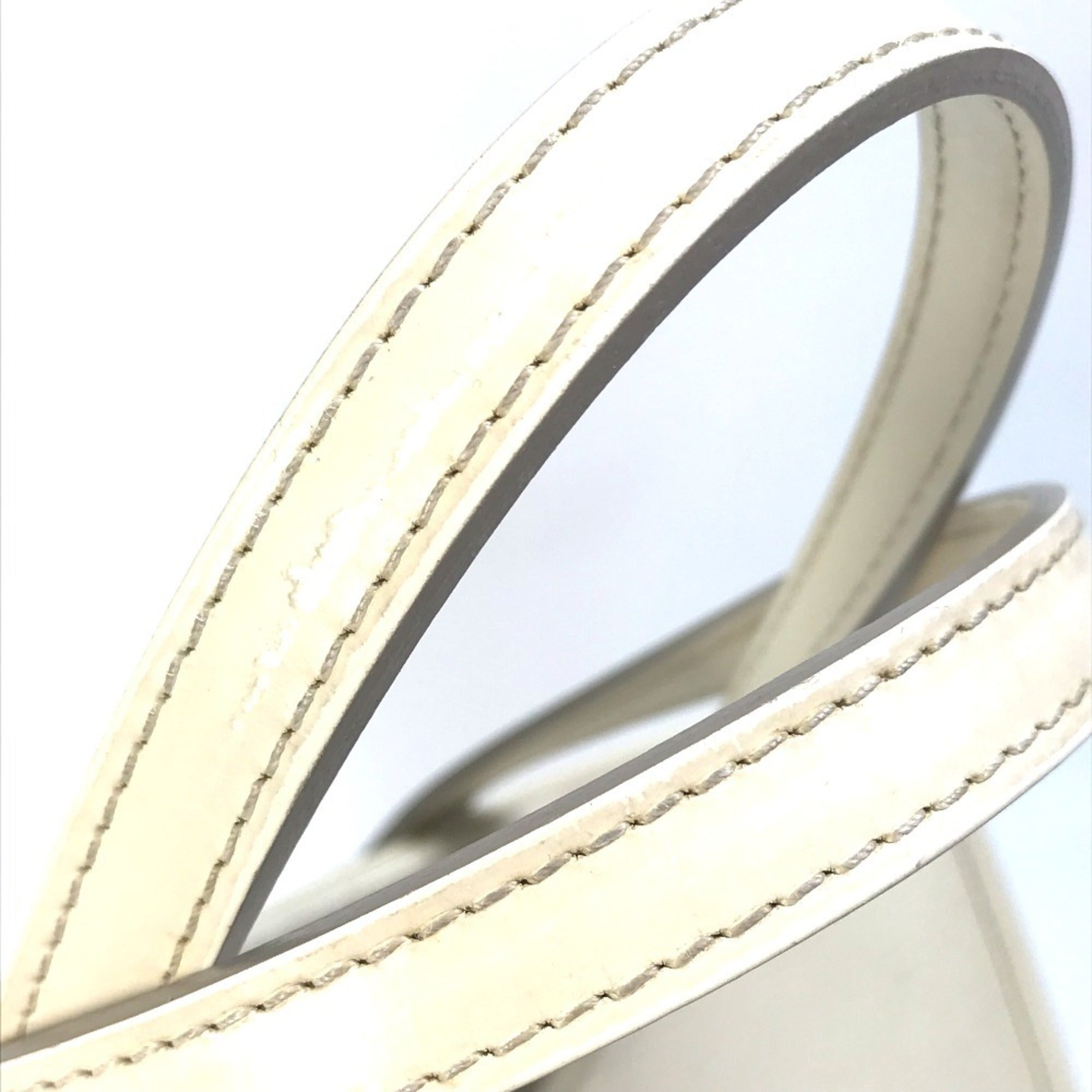 Louis Vuitton Epi Galle Lv Off White White Epi Leather Shoulder Bag Tote Bag