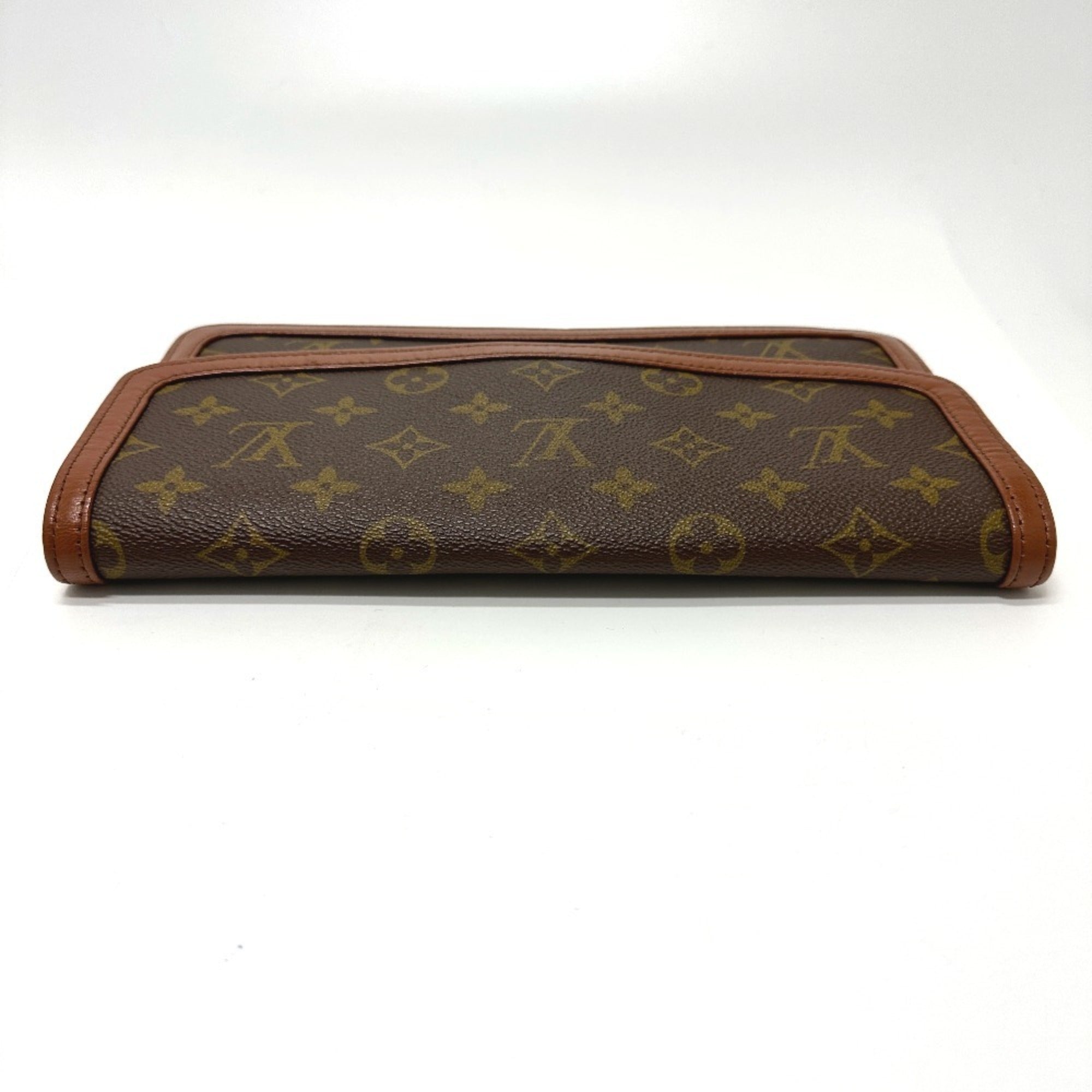 Louis Vuitton Brown Monogram Clutch Bag Pochette