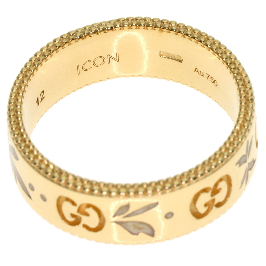 Gucci Icon Yellow Gold (18K) Band Ring (Pre-Owned)