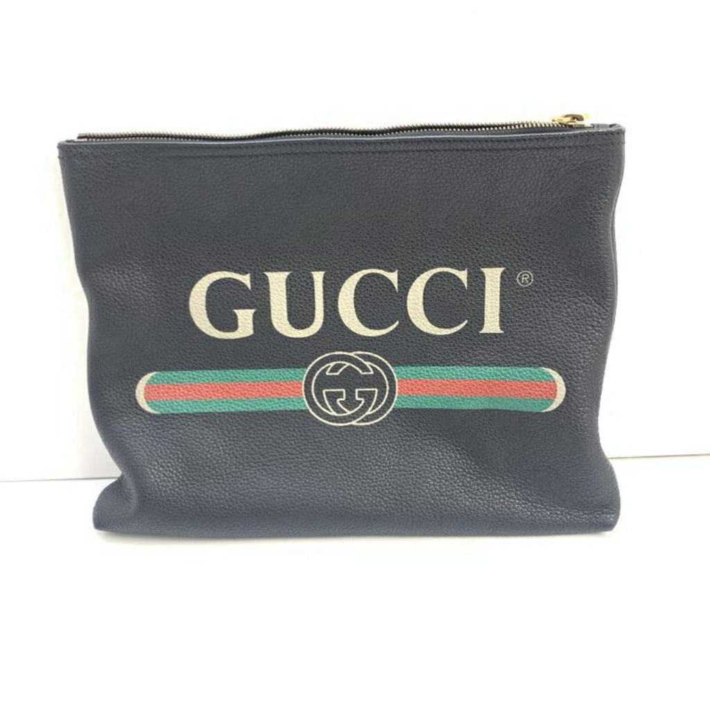 Gucci Black Clutch Bag (Pre-Owned)