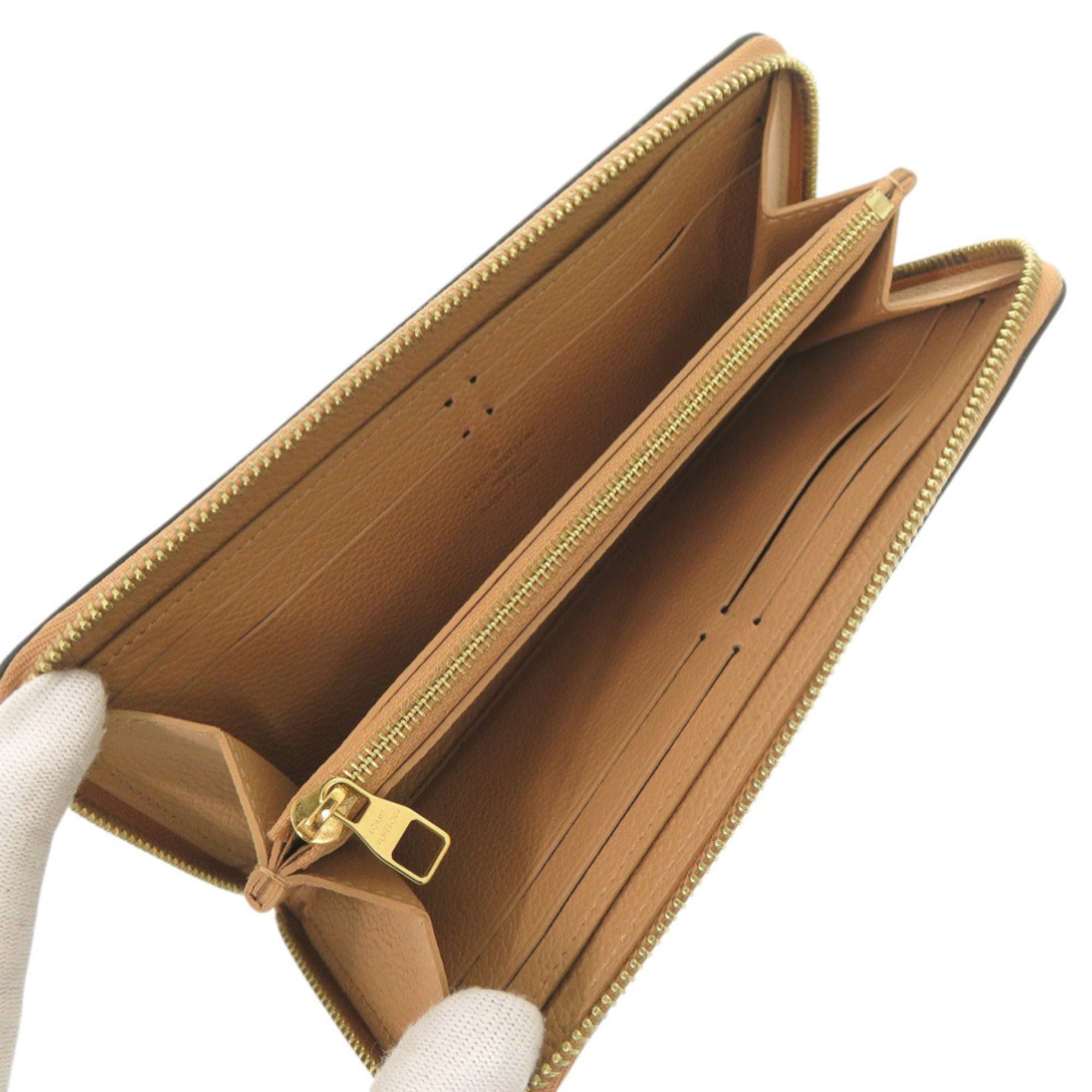 Louis Vuitton Beige Monogram Empreinte Long Wallet