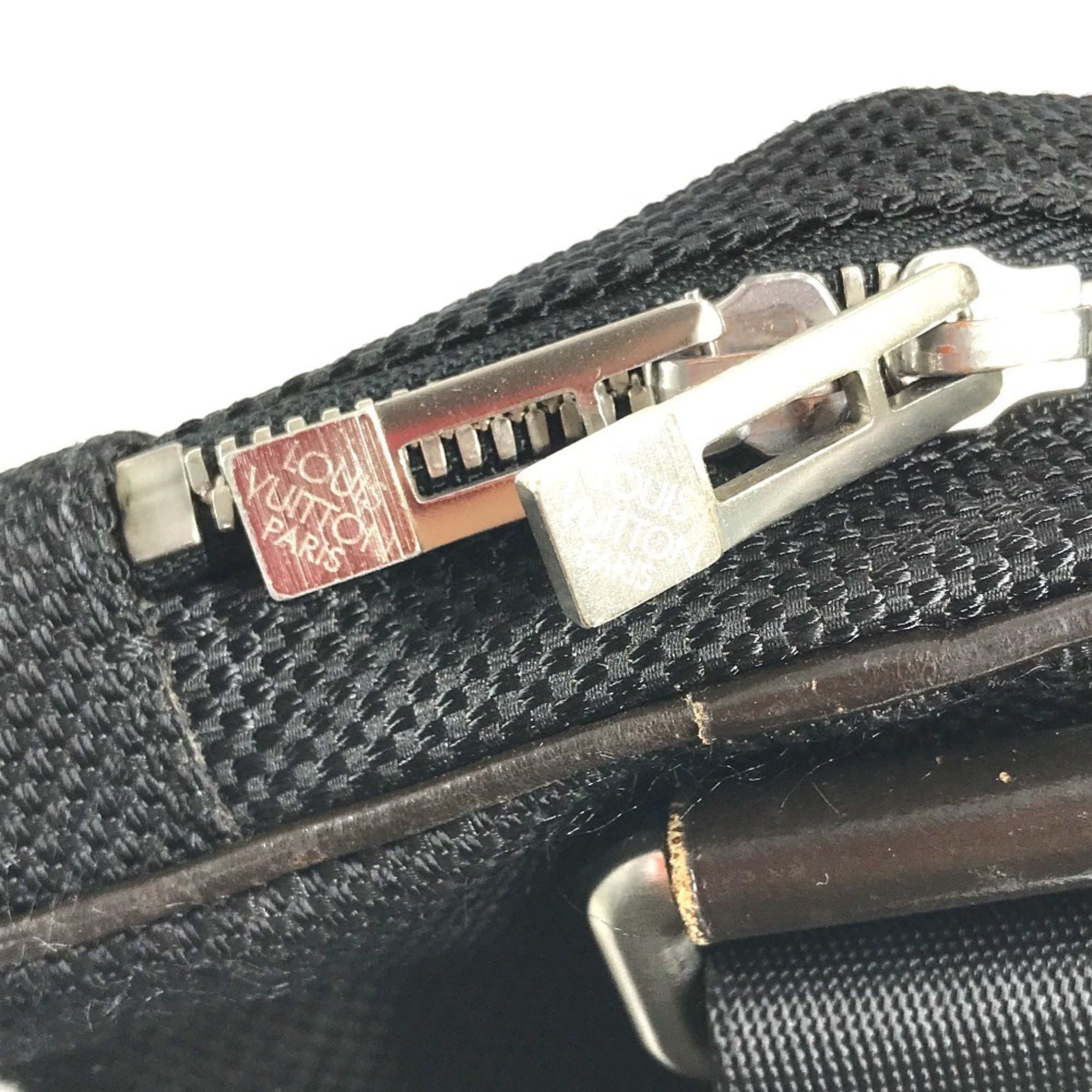Louis Vuitton Black Damier Geant Canvas Shoulder Bag Sling Bag